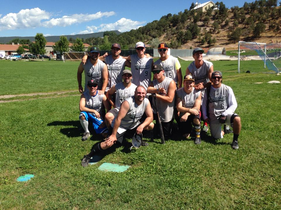 Sober living Softball champs